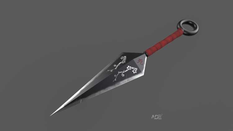 Наруто кунай Бога грома