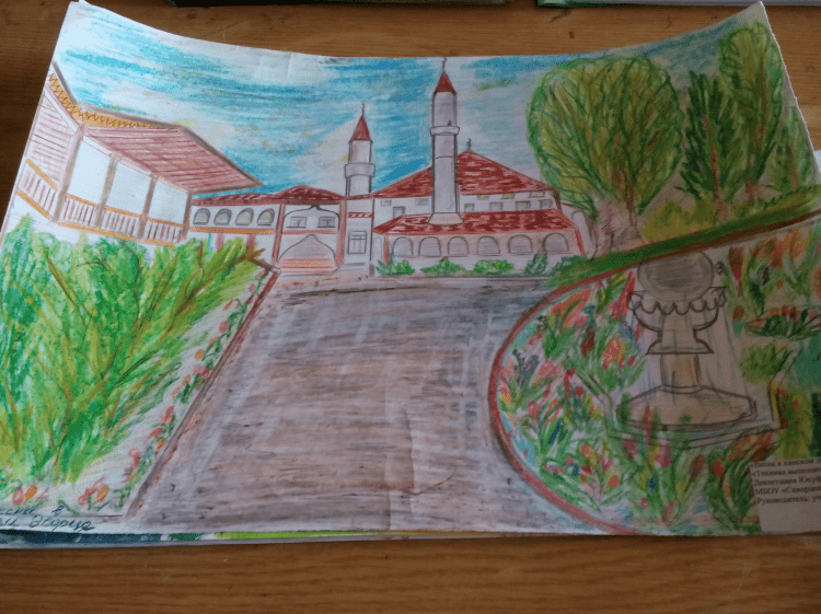 Крым в Моем сердце рисунки на конкурс