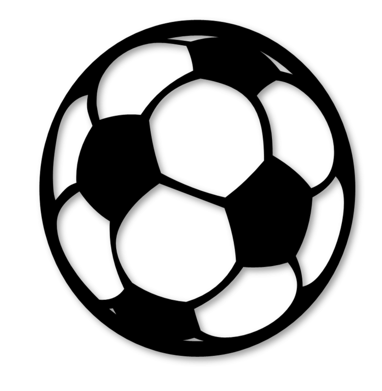 Футбольный мяч раскраска