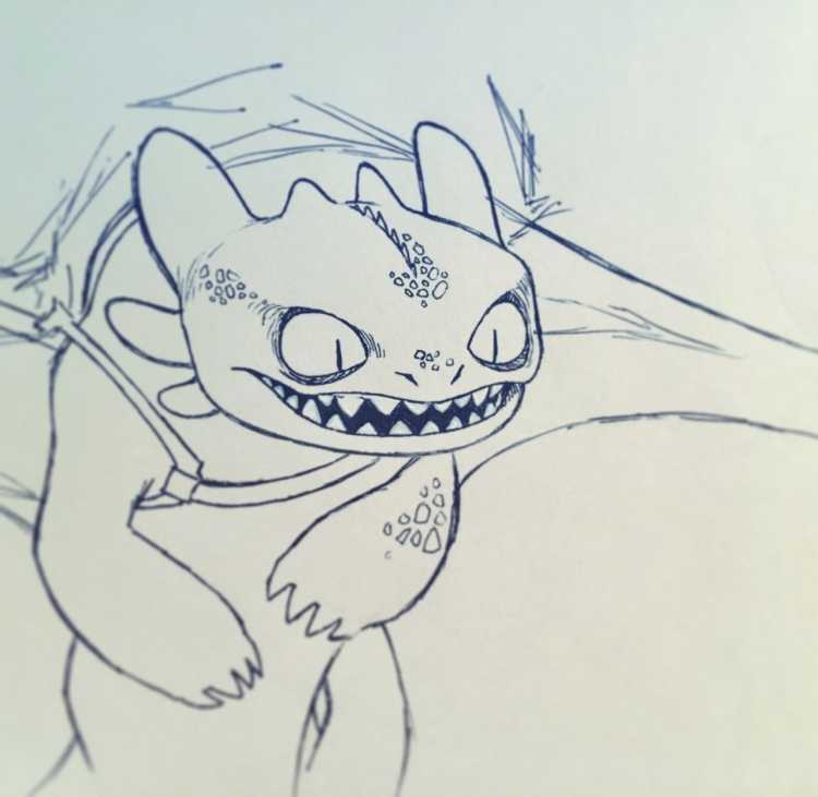 Как приручить дракона ночная фурия