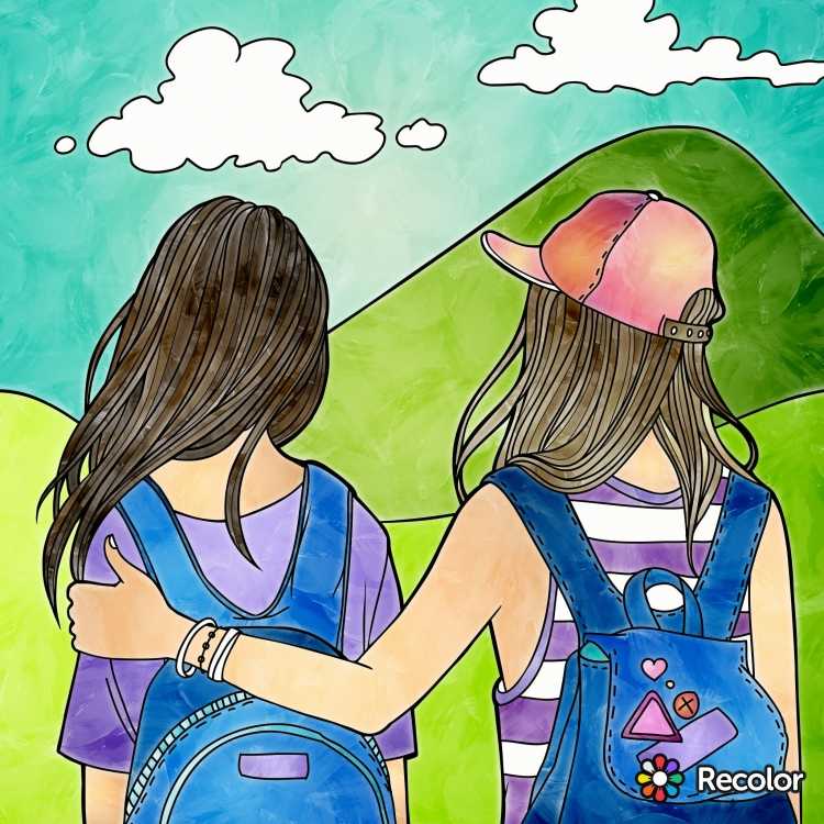 Дружба рисунок