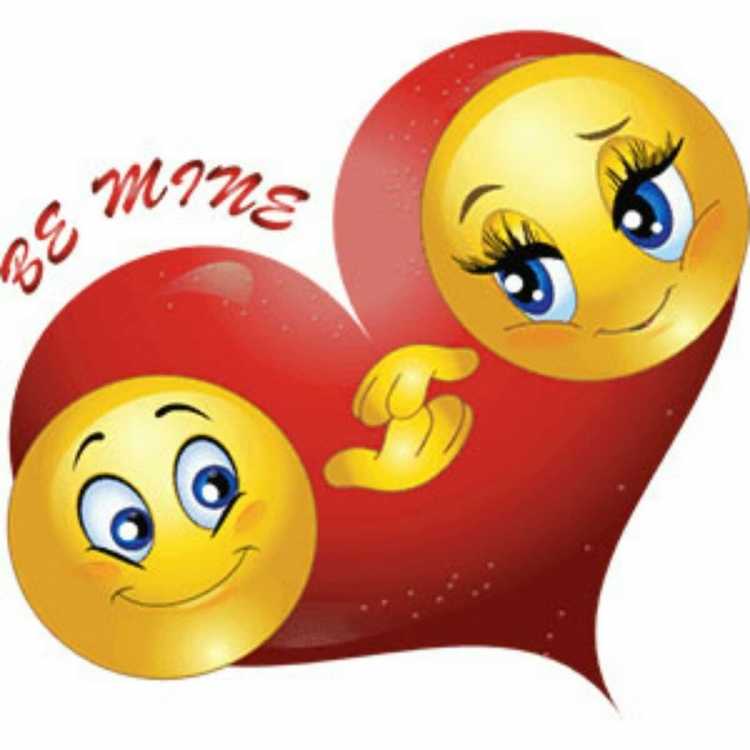 Любовные смайлы