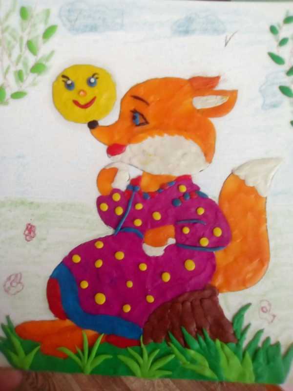 Рисование сказки Колобок