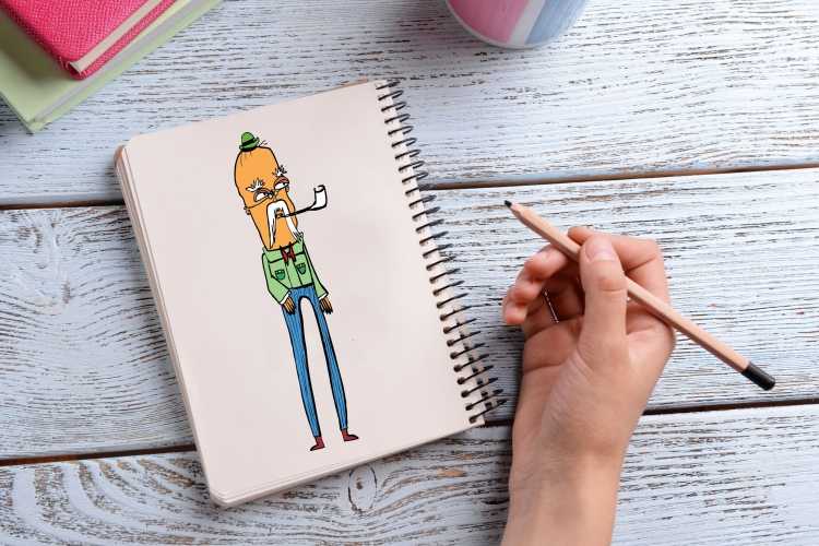 Блокноты для рисования скетчей