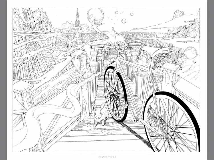 Раскраска "путешествия"