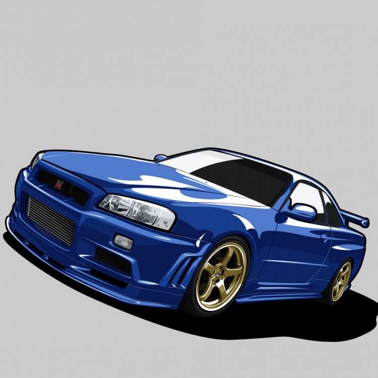 Nissan Skyline r34 Art