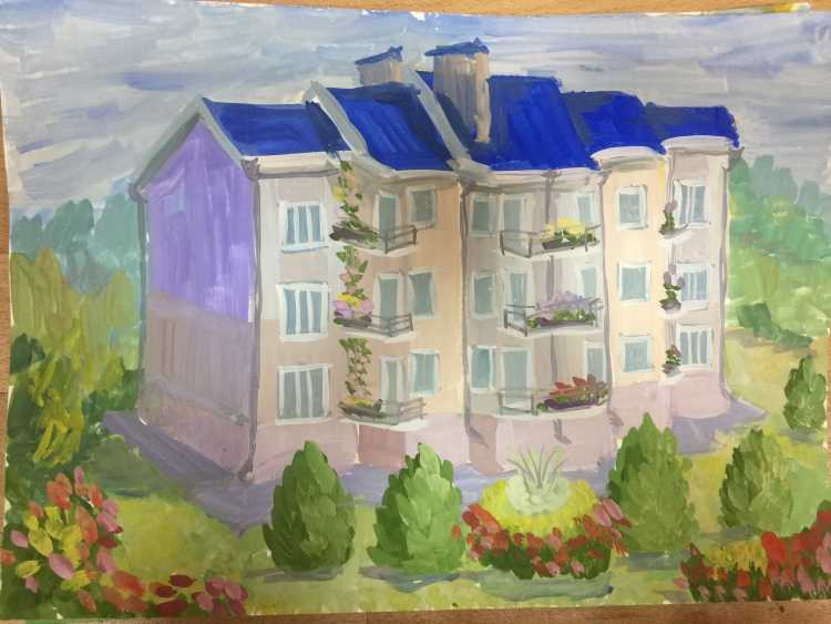 Конкурс рисунков мой дом