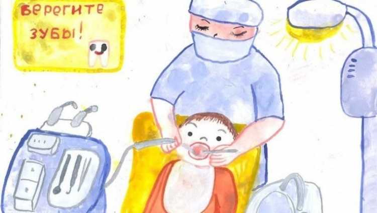 Детские рисунки мой любимый доктор