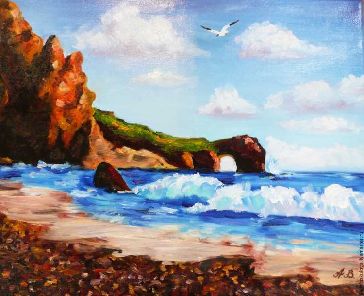 Оригинальные морские пейзажи