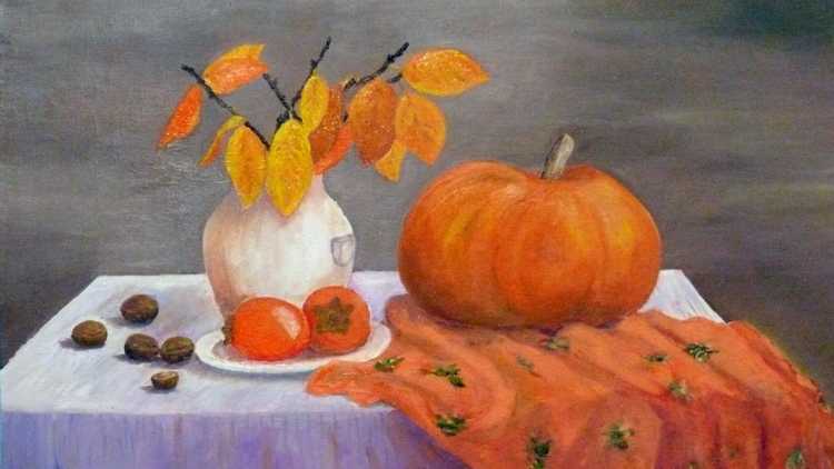 Рисунок на тему осень