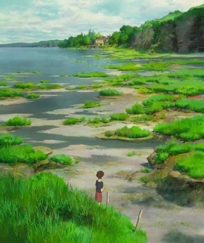 Хаяо Миядзаки пейзажи