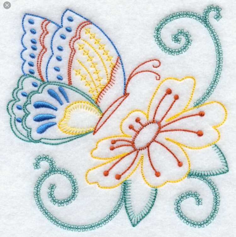 Вышивание тамбурным швом для начинающих