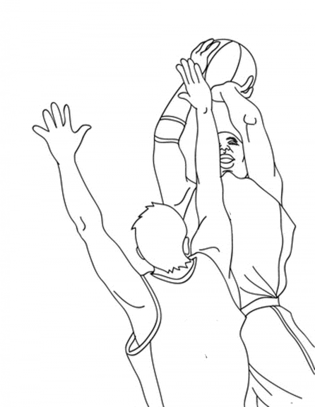 Набросок баскетболиста