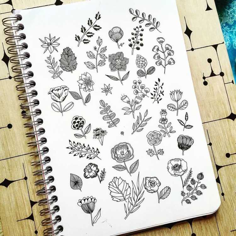 Маленькие рисунки для скетчбука