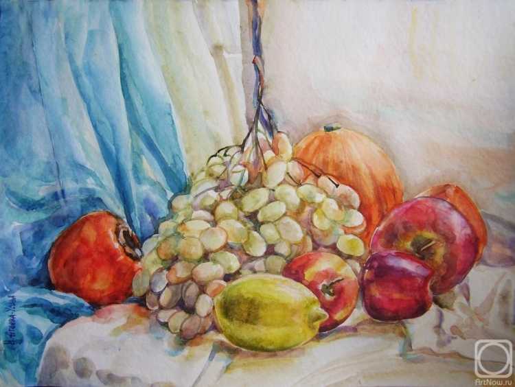 Раскраска "фрукты"