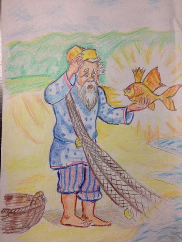 Рисунки к литературным произведениям