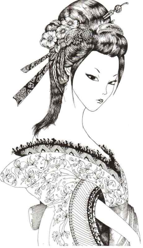 Японские красавицы в живописи