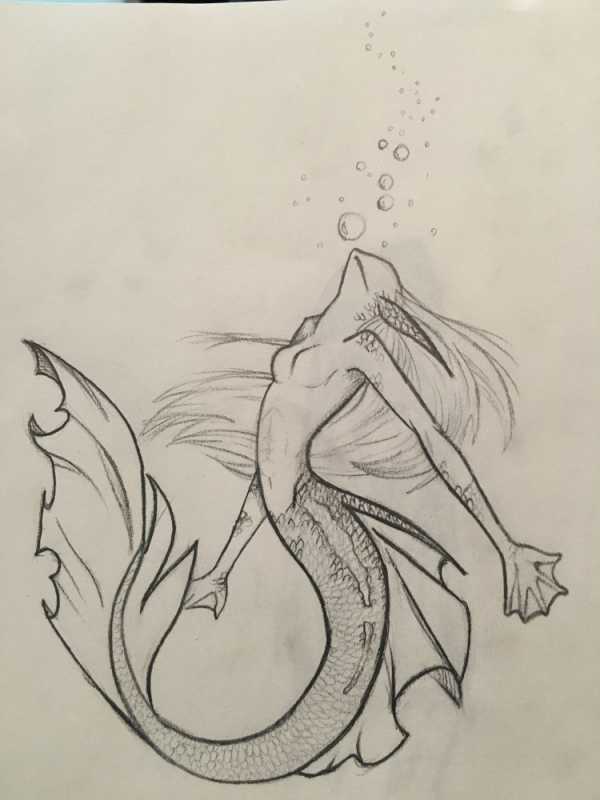 Наброски русалок