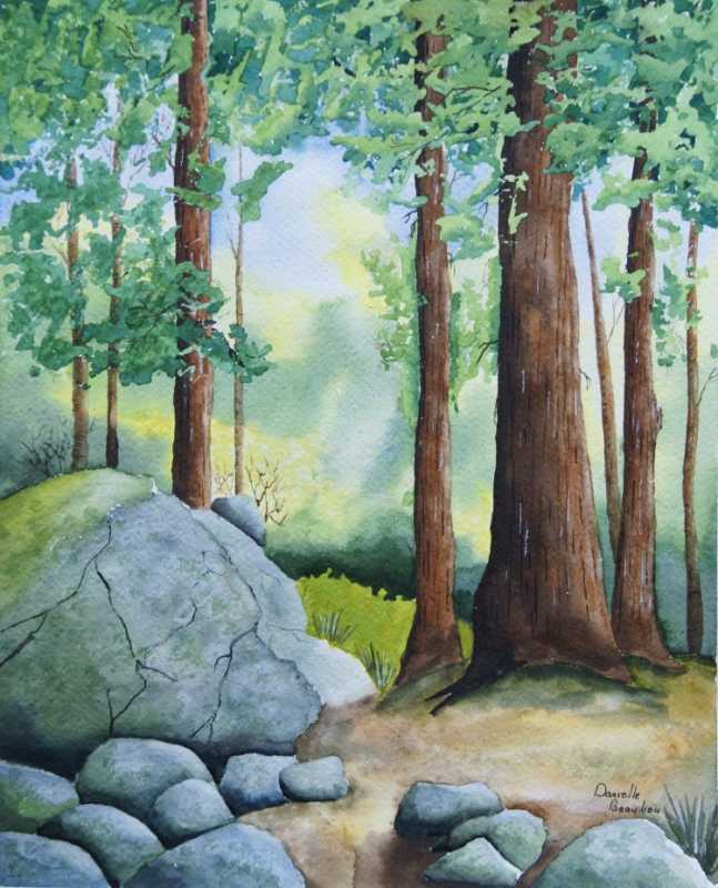 Иллюстрация леса