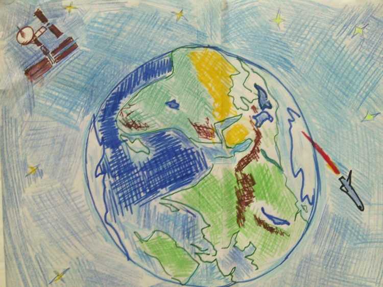 Плакат земля наш дом