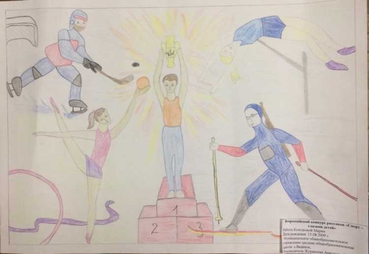 Рисунок на тему летние каникулы