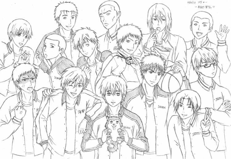 Баскетбол Куроко арт