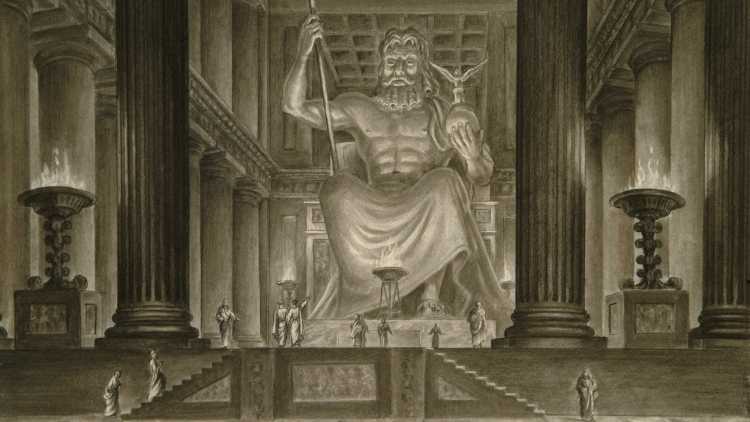 Фидий Зевс Олимпийский Дрезден