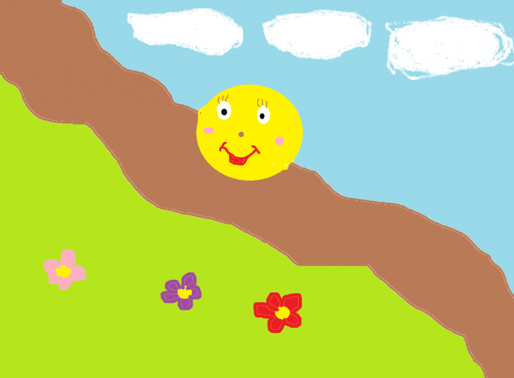 Раскраска "Колобок"