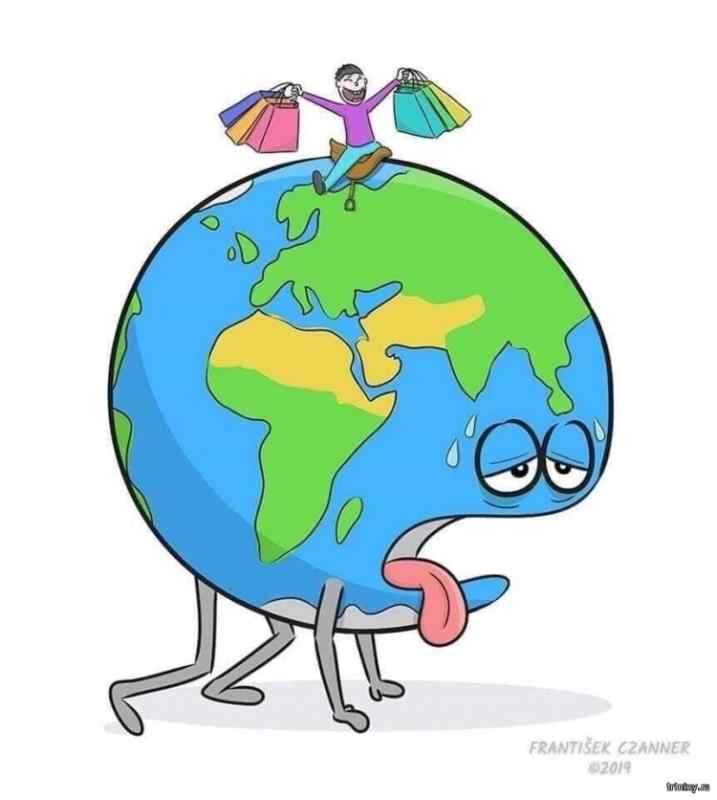 Планета земля мультяшная