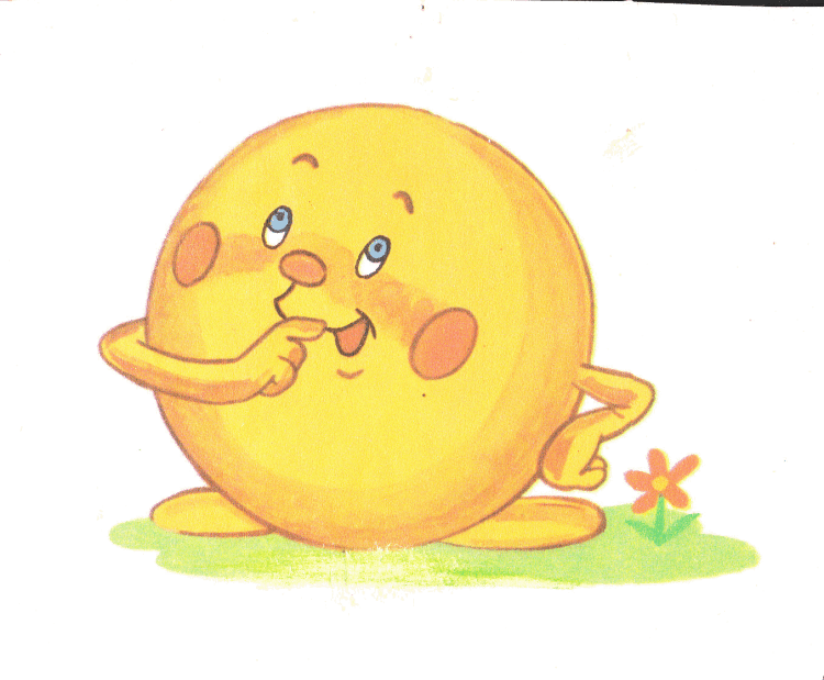 Раскраска к сказке Колобок для детей