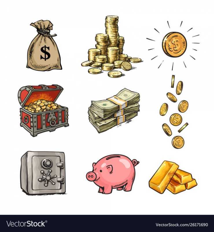 Рисунок на тему деньги