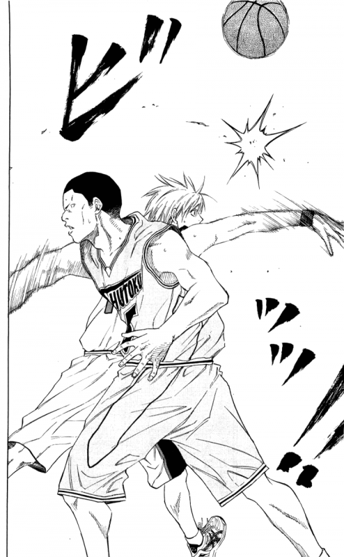 Баскетбол Куроко Кагами чб