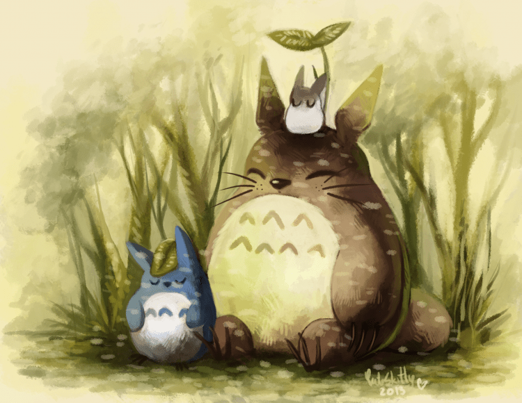 Тоторо аниме