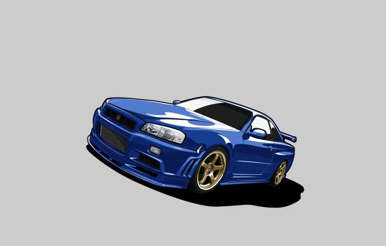 Nissan Skyline GTR r34 Veilside