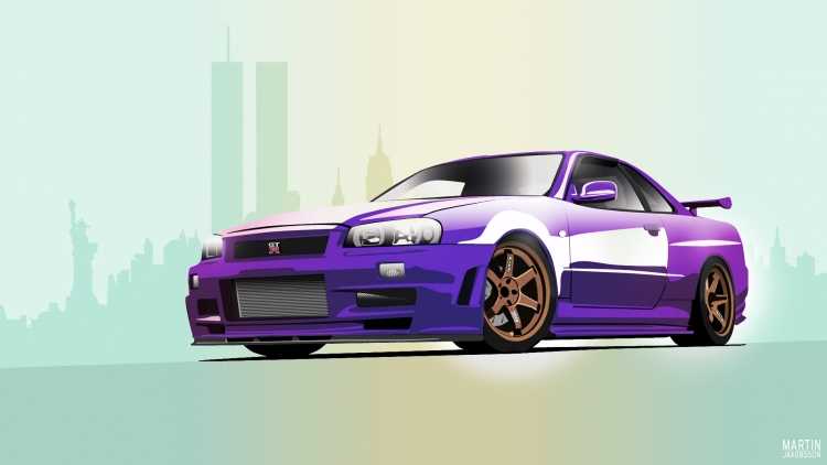 Nissan GTR r34