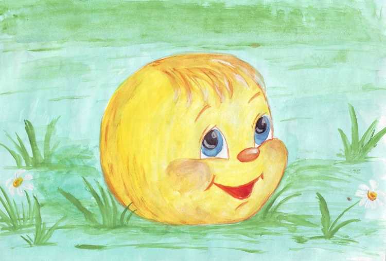 Рисование сказки Колобок