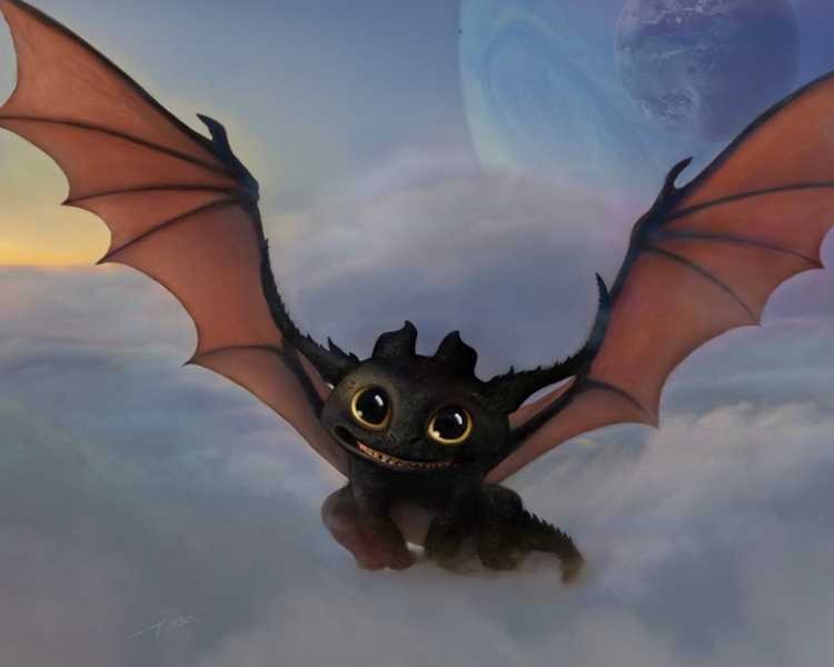 Крылья ночной фурии