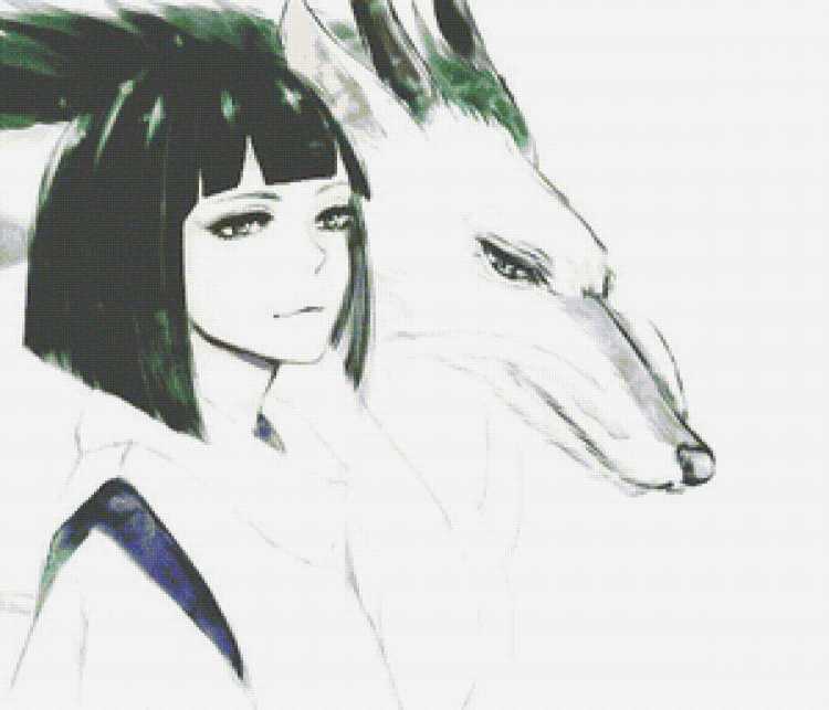 Хаку Унесенные призраками арт