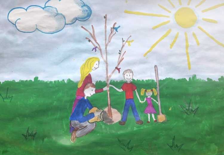 Рисунок на тему семейные традиции