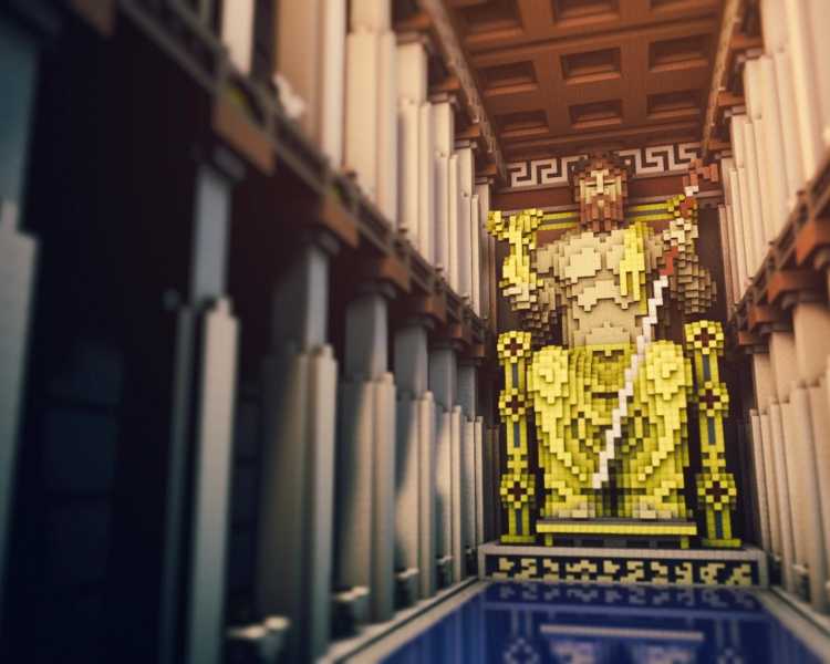 Статуя Зевса в Олимпии