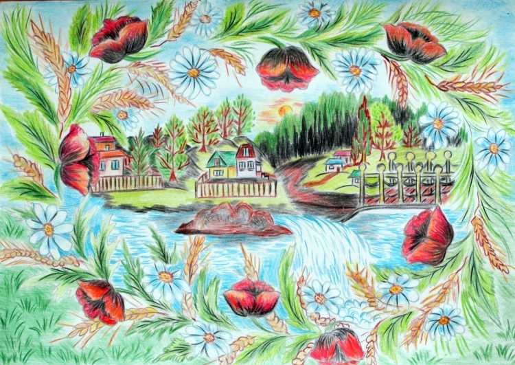 Рисунок на тему Беларусь