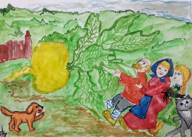 Конкурс детский рисунков моя любимая сказка