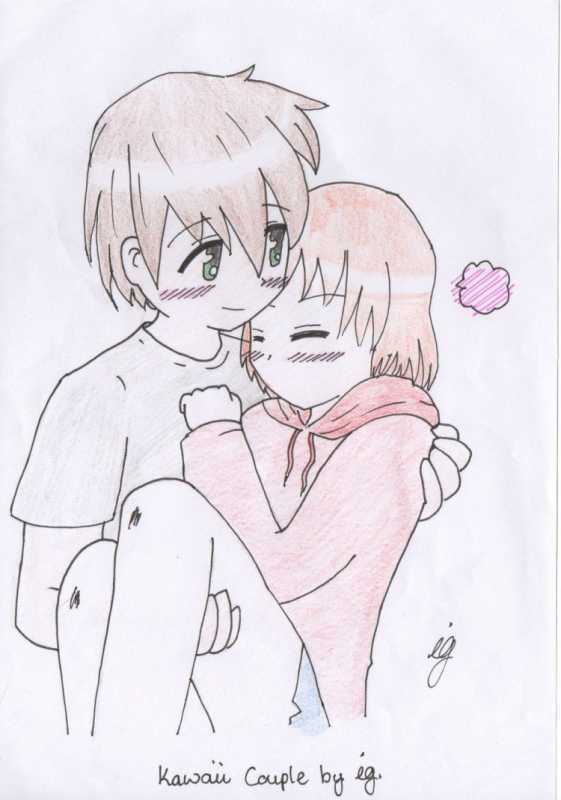 Аниме для срисовывания любовь