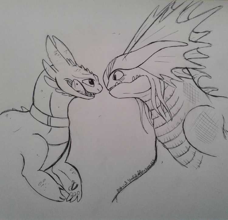 Беззубик для рисования