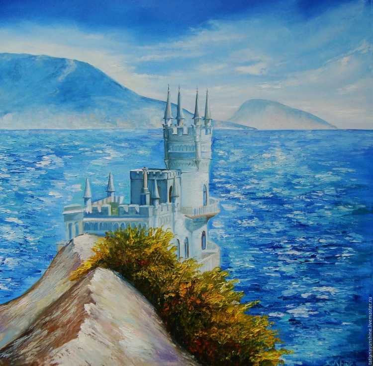 Ялта пейзажи Ласточкино гнездо