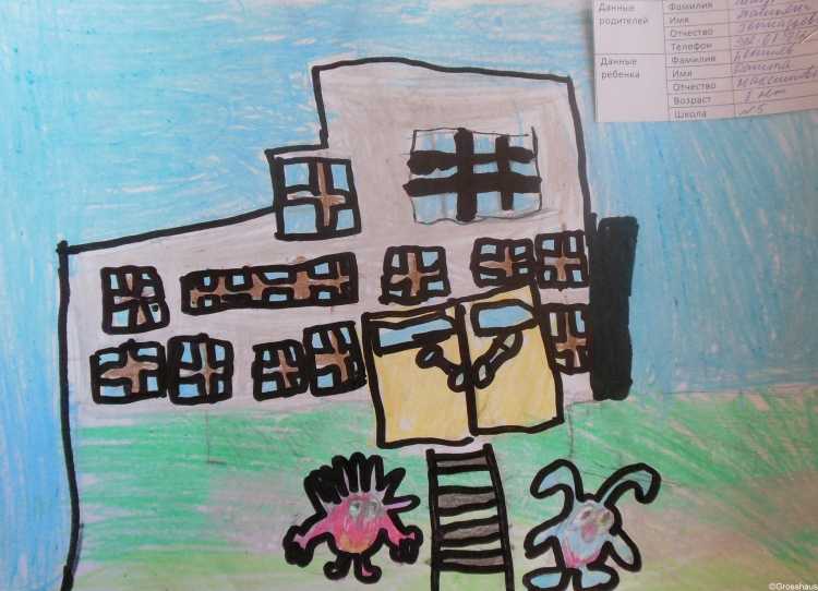 С днём рождения школа рисунок