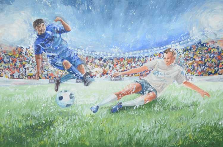 Футбол рисунок