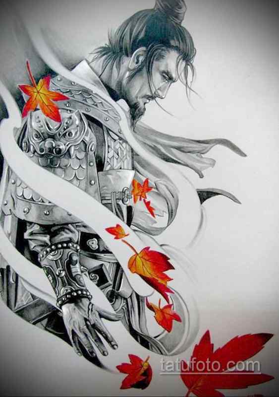 Самурай Ронин катана