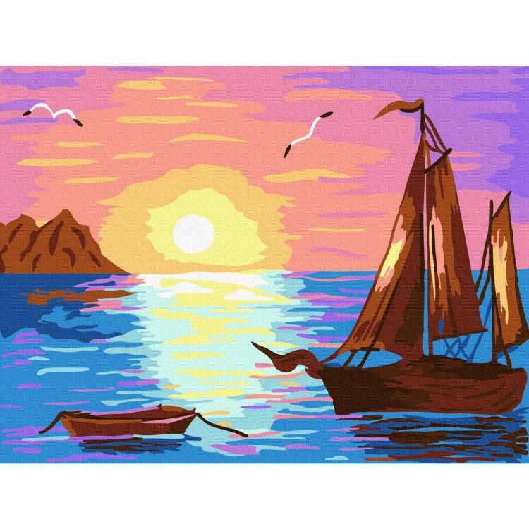 Морской пейзаж для детей