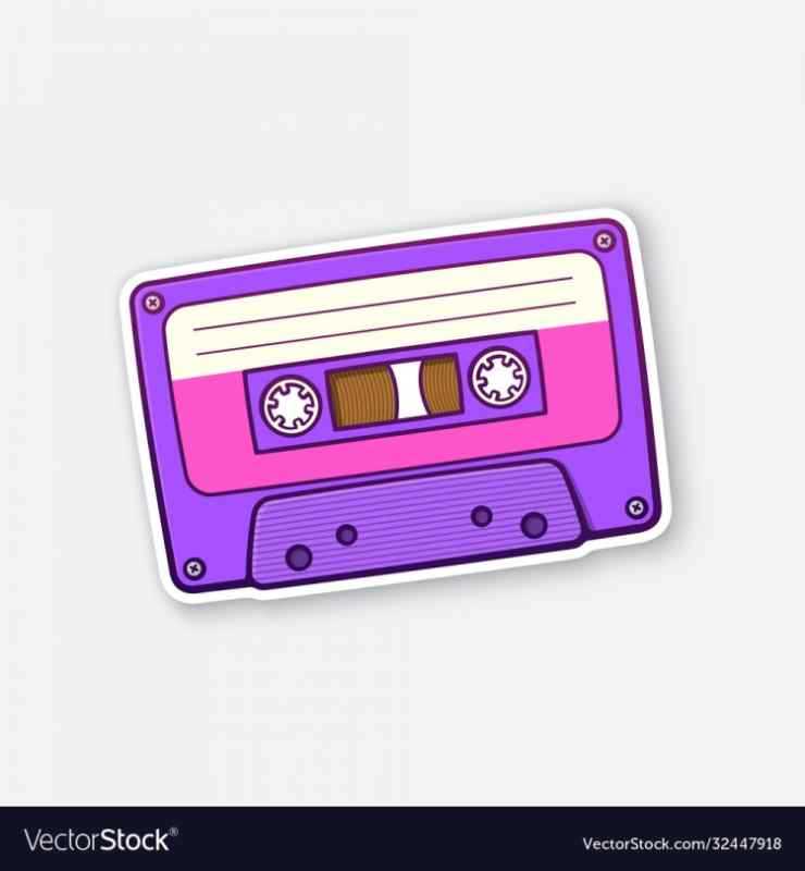 Кассета для магнитофона арт